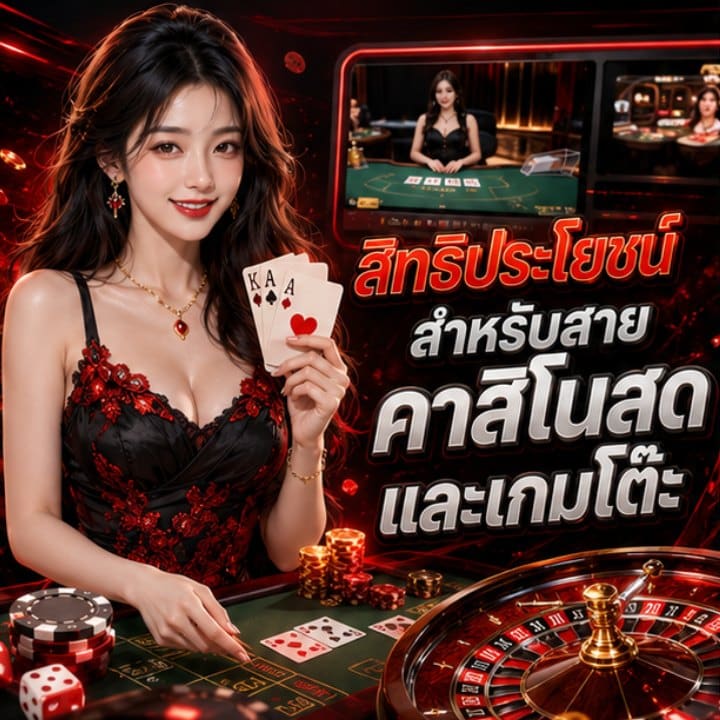 สิทธิประโยชน์สำหรับสายคาสิโนสดและเกมโต๊ะ