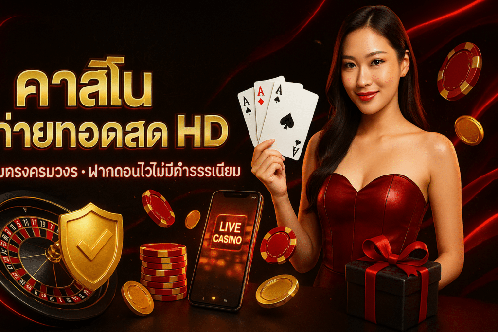 คาสิโนถ่ายทอดสด HD