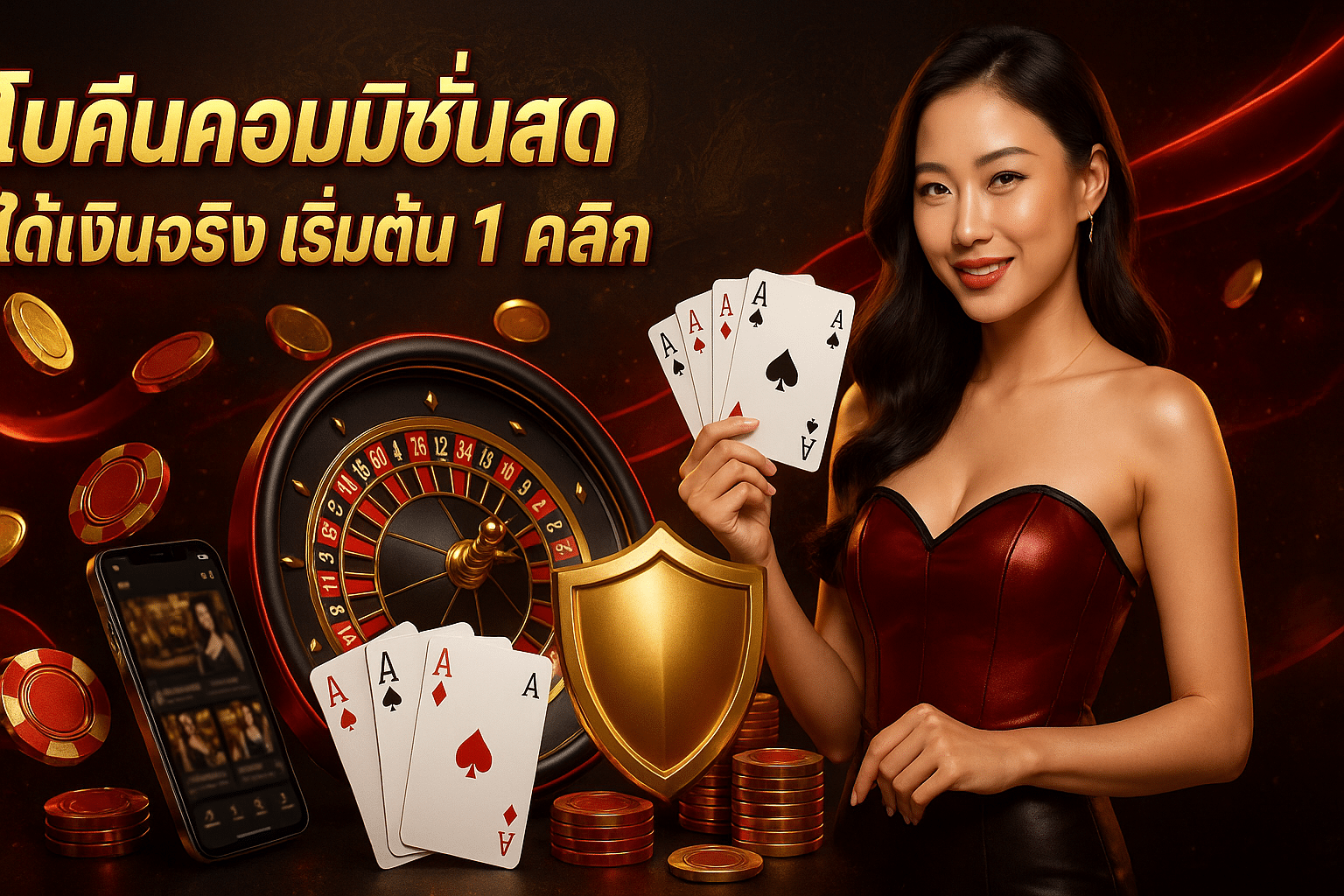 โปรคืนคอมมิชชั่นสด