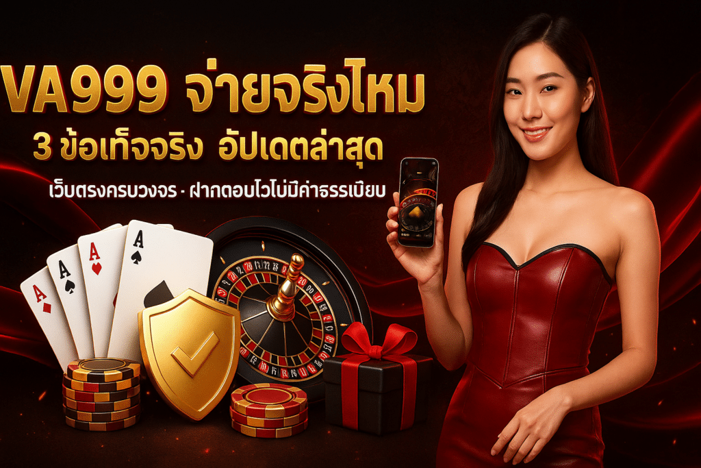 VA999 จ่ายจริงไหม
