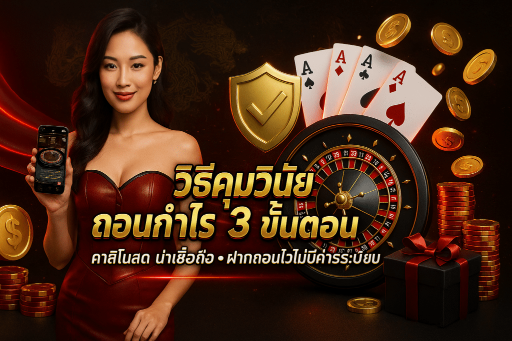 วิธีคุมวินัยถอนกำไร