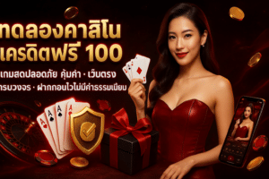ทดลองคาสิโน เครดิตฟรี