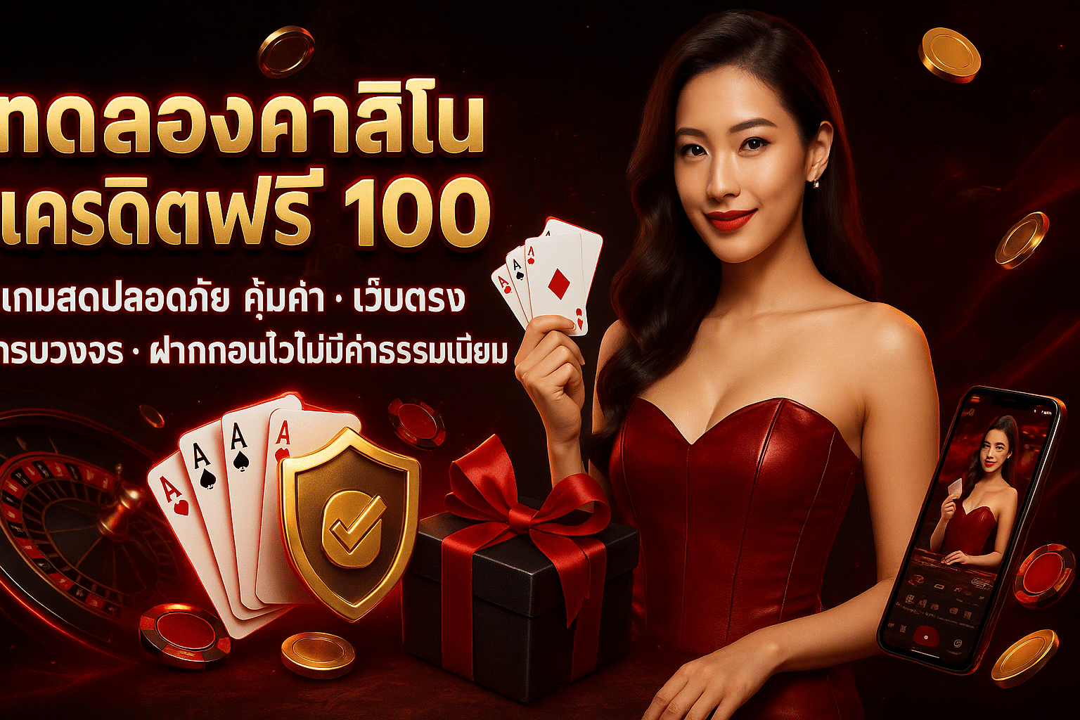 ทดลองคาสิโน เครดิตฟรี